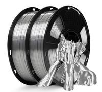 GEEETECH Silk Pla Filament PLA argenté 1,75 mm 2 kg