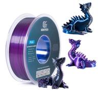 Geeetech soie PLA Filament 1.75mm 1KG Imprimante 3D 3 Couleurs Bleu Violet+Noir
