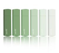 GEEHUA Lot de 6 rouleaux de correction, 36 m de souris de correction, mini ruban correcteur blanc, ruban correcteur esthétique à séchage rapide pour étudiants, écriture, école, bureau (vert)