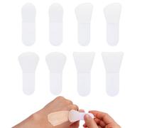 GEEHUA Lot de 8 pinceaux applicateurs de masque facial en silicone pour masque des yeux, spatule, mini applicateurs de maquillage et de soins de la peau pour les yeux, le visage, la boue, l'argile, la