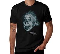 Geek Albert Einstein Insanity 701741 T-shirt, Style noir, L