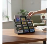 Geek Art Play Boîtier de Rangement pour 15 Cartouches Game Boy - Advance - Color - Étui de Protection Rigide, Organisation Idéale des Jeux