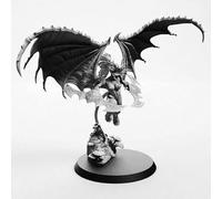 Geek Art Play Valkyrie démoniaque Figurines de Jeu de rôle Femme. Miniatures à l'échelle de 32 mm, 5 Designs Uniques, Non peintes, idéales pour D&D/DND