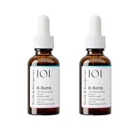 Geek & Gorgeous B-Bomb Duo Pack - Sérum à 10 % de niacinamide hautement dosé - Raffine les pores, réduit les impuretés et régule la production de sébum - Idéal pour les peaux mixtes et grasses - 30 ml