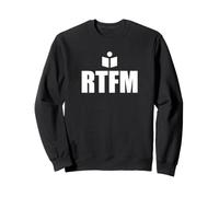 Geek Nerd Lire Le Manuel de Putain RTFM Sweatshirt