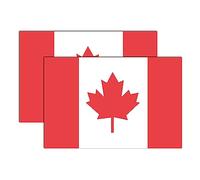 GEEKBEAR Aimant de voiture drapeau national (Canada)