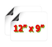 GEEKBEAR Lot de 2 aimants vierges pour voitures (30,5 x 22,9 cm)