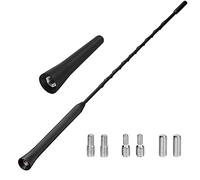 GeekerChip Antenne Voiture FM Dab Antenne,Antenne Radio Voiture 6,5cm+23cm,Mini Antenne Voiture Universelle pour Tous Les modèles de Voiture,Vis M4 M5 M6