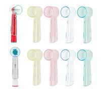 GeekerChip Capuchon Protection Brossette,8PCS Étui de Brosse à Dents,Couvercles de Tête de Brosse à Dents,Portable Étui Brosse a Dent, Pratique pour Voyages pour Meilleure Santé, Multicolore