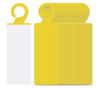 GeekerChip Pièges à Insectes,20 Pcs Attrape Moucheron Plantes,Attrape Mouches Intérieur,24cmX7cm,pour Les Insectes intérieurs et extérieurs, Imperméables et Non Toxiques