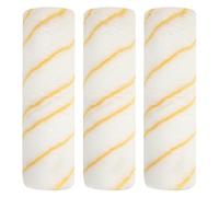 GEEKHOM Lot de 3 rouleaux de peinture de 24 cm - Grand rouleau de rechange pour mur et plafond