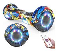 GeekMe Gyropode 6.5 Pouce Hoverboards électrique Auto-équilibré Bluetooth Intégré pour Enfants et Adultes