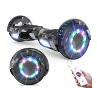 GeekMe Hoverboard Gyropode 6,5 Pouces, Électrique Auto-équilibré, Haut-Parleur Bluetooth Intégré, Enfants et Adultes