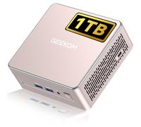 GEEKOM A5 Mini PC AMD avec Ryzen 7 5825U, 16 Go RAM 1 To SSD, Mini Ordinateur Windows 11 Pro, Radeon Vega 8, 4 Écrans 8K, USB-C, WiFi 6, HDMI,DP, Mini Tour PC Compacte pour Bureautique et Gaming Léger