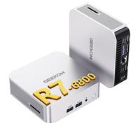 GEEKOM A6 Mini PC avec AMD Ryzen 7 6800 Radeon 680M 1To SSD 16Go RAM DDR5 Mini Ordinateur de Bureau Windows 11 Pro