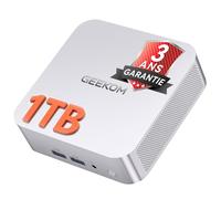 GEEKOM A7 Business Mini PC AMD Ryzen 5 7545HS (6C/12T, 4,9GHz) 16Go DDR5