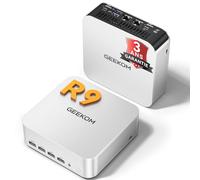 GEEKOM A7Max Mini PC(Première nouveauté 2026) avec AMD Ryzen 9 7940HS, 1To SSD +16Go DDR5 RAM (Évolutif, Non-LPDDR), AMD Radeon 780M, Lecteur SD, 6X USB, 8K Display, Mini Ordinateur Windows 11 Pro