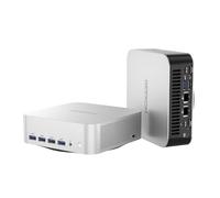 GEEKOM A8 Max AI Mini PC avec AMD Ryzen 9 8945HS 32 Go DDR5 1To SSD, Double Port LAN 2,5 Gbps, | 8 X USB | UHD 8K | Mini Ordinateur Windows 11 Pro | Affichage Quadruple -Gaming/création/bureautique