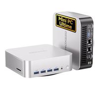 GEEKOM A9 Max Mini PC avec AMD Ryzen AI 9 HX 370 (12C/24T, Jusqu’à 5,1 GHz) AMD Radeon 890M, 32 Go DDR5 1To SSD, Double LAN 2,5 G, Mini Ordinateur Windows 11 Pro, 2 × USB4, HDMI 2.1, Wi-FI 7 &BT 5.4