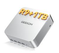GEEKOM Business Mini PC A7Max, AMD Ryzen 9 7940HS 16Go DDR5 RAM,1To SSD