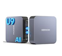 GEEKOM GT1 Mega Mini PC AI avec Intel Core Ultra 9-185H, Double LAN 2.5G, SSD 1To, Ultra-Silencieux <32dB, 16Go DDR5 Évolutif, Mini Ordinateur Windows 11Pro, 2x USB4, Lecteur de SD, 4 Écrans 8K,WiFi 7