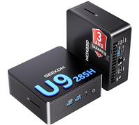 GEEKOM IT15 AI Mini PC, Intel Ultra 9 285H(99 Tops), 32Go DDR5 RAM 1 to SSD | (évolutive, 128Go + 8To), Productivity AI Companion, Arc 140T GPU, WiFi 7, pour créateurs vidéo et les designers