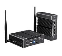 GEEKOM iX12 Mini PC Fanless Industriel avec Intel N95, 4X LAN 2.5G, TPM 2.0