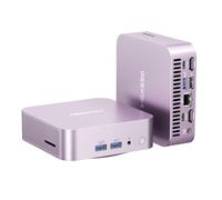 GEEKOM Mini PC A6 Aurora Edition - Seul mini PC au monde récompensé par l’European Hardware Award avec AMD Ryzen 7 6800H (4,7 GHz), Radeon 680M,32 Go DDR5, SSD 1 To,USB4,Affichage 8K x4,Windows 11 Pro