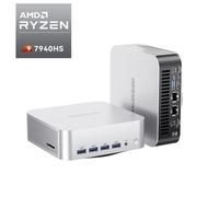 GEEKOM Mini PC A7 Max AMD Ryzen 9 7940HS, 1To SSD +16Go DDR5 RAM (Évolutif, Non-LPDDR), Lecteur SD,Windows 11 Pro