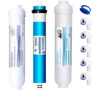 Geekpure Kit de rechange pour système d'osmose inverse 3 étapes pour aquarium Geekpure (B07H2TSNZM)