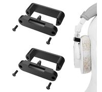 Geekria 1 paire de fixations de charnière de bandeau en métal compatible avec Audio-Technica ATH-M50x, M50xBT, M50xGM, M50xBB, M50xPB, M50xWH casque de rechange, pièces de rechange (noir)