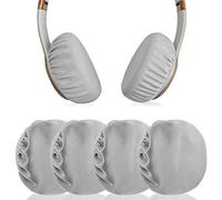 Geekria 2 Paires de Coussinets d’Oreille Flex en Tissu : certifiés sécurité Produit : lavables & Extensibles - protecteurs d’Oreille pour Casques Supra-Auriculaires (Taille S/Gris)