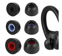 Geekria 3 Paires Embouts D’Oreille Comfort en Mousse Memory Foam pour Écouteurs True Wireless, compatibles avec 4,5-6,3 mm (in-Ear), Blocage du Bruit (S/M/L-Court)