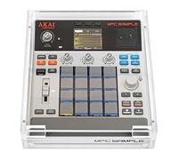 Geekria Audio Sampler Boîtier de protection en acrylique/Cache anti-poussière, compatible avec Akai Professional MPC Sample Portable Groovebox, ouverture et fermeture magnétiques