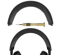 Geekria Bandeau de cheveux en cuir protéiné compatible avec Microsoft Xbox Wireless/Wireless, casque Xbox Stereo 20th Anniversary Special Edition, bande de rechange (Noir)