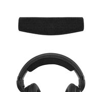 Geekria Bandeau de rechange en velours compatible avec casques Sennheiser HD 598/ 598SE/ 598CS/ 595/569/ 559/558/ 555/518/ 515, Game One, PC360, PC373D (noir)