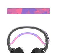 GEEKRIA Bandeau en tissu flexible compatible avec SteelSeries Arctis 7, Arctis 9X, Arctis Pro, bandeau de rechange pour casque audio, housse de coussin de réparation (fuchsia)