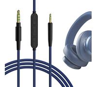 GEEKRIA Câble audio avec micro compatible JBL Tune 770NC 710BT Live 660NC 650BTNC, 2,5 mm vers 3,5 mm, câble de remplacement avec micro et contrôle du volume (1,2 m / 4 ft)