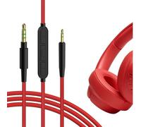 GEEKRIA Câble audio avec micro et contrôle de sourdine compatible avec les écouteurs JBL Tune 770NC/760NC, Live 660NC/650BTNC, câble stéréo de remplacement 3,5 mm vers 2,5 mm (4 ft / 1,2 m)