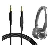 GEEKRIA Câble audio compatible avec AKG Q460, K450, K480, JBL J88i, J88a, J88, câble pour casque, 2,5 mm vers 3,5 mm, câble stéréo de remplacement (1,2 m / 4 ft)