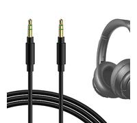 GEEKRIA Câble audio compatible avec Anker Soundcore H30i, Space One, Q11i, Life 2 Neo/Active, Q30, Q35, Q20i, Q45, Vortex, câble stéréo de remplacement AUX 3,5 mm (4 ft / 1,2 m)