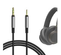 GEEKRIA Câble audio compatible avec JBL Tune 770NC/760NC/720BT/660NC, casques Live 660NC/650BTNC, câble stéréo de remplacement 3,5 mm vers 2,5 mm (5,6 ft/1,7 m)