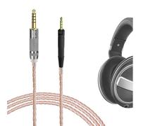 GEEKRIA Câble audio de remplacement Apollo 4,4 mm compatible avec les casques audiophiles Sennheiser HD599, HD620S, HD598, HD505 et HD550 (1,2 m)