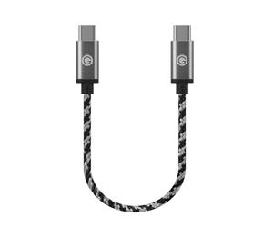 GEEKRIA Câble audio USB-C compatible avec FiiO K3/BTR5/Q1/Q3/Q3s, Qudelix 5K, xDuoo Link2/XD-05PLUS, E1DA 9038G3/9038S/9038D, Lotoo PAW S2, câble audio Type-C de remplacement (15 cm)
