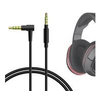 GEEKRIA Câble d’extension pour casque gaming 3,5 mm TRRS 4 pôles compatible avec Skullcandy Crusher ANC 2, Audio-Technica ATH-GL3WH, PS5, Xbox Series X/S, manettes (1 m)