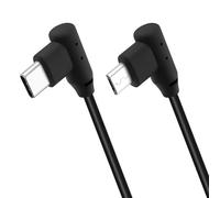 GEEKRIA Câble de charge rapide USB-C vers Micro-USB, conception courte à angle droit, compatible avec DJI Mavic 2 Pro/Zoom, optimisé pour une charge efficace de la télécommande du drone (30 cm)