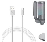 GEEKRIA Câble de microphone USB-A vers USB-C, 3 m, FIFINE A6/A8/K688