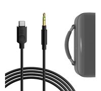 GEEKRIA Câble USB-C numérique vers audio compatible avec Bose SoundLink Max,SoundLink Revolve+,JBL GO2,Clip 3,Charge4, Sony ULT Field 7,câble SRS-XG300,cordon audio de type C de remplacement(1,7 m)