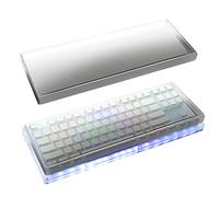 Geekria Cache Anti-poussière en Acrylique pour Clavier mécanique 80% Compact tenkeyless 87 Touches, Compatible avec Razer Huntsman V2 TKL, Tournament Edition TKL (Gradient Black)