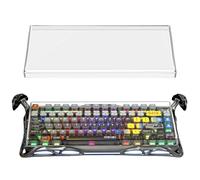 Geekria Cache Anti-poussière pour Clavier Compatible avec GravaStar Mercury K1/Pro/Lite/V75 Pro/Lite/HE, Capot de Touches en Acrylique Transparent